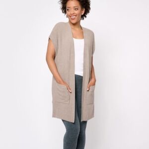 Barefoot Dreams CozyChic Ultra Lite Sea Salt Vest